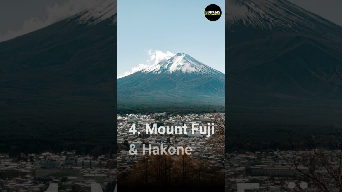 Discover Japan's Hidden Gems: Uncover the Top 5 Places To Visit Now! #japan #travel #shorts