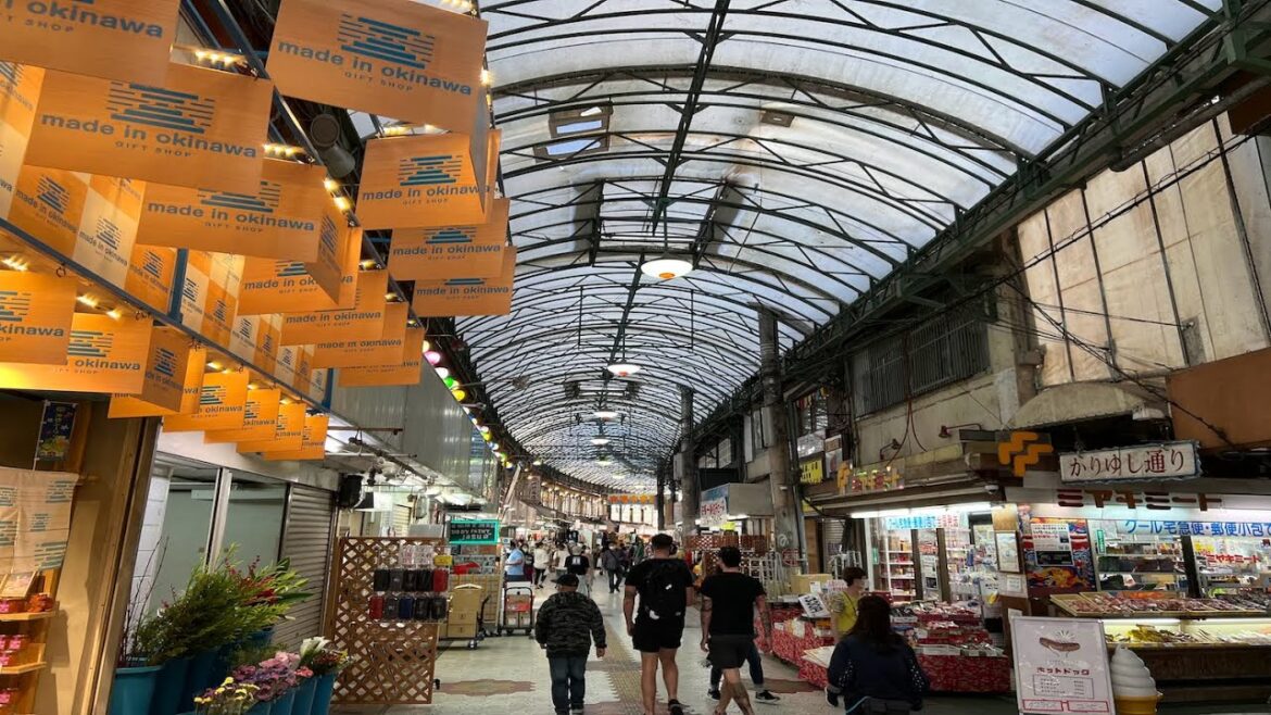 🇯🇵Okinawa🇯🇵 🤹‍♀️ Wandering Heiwa Dori & First Makishi Public Market🥋2023