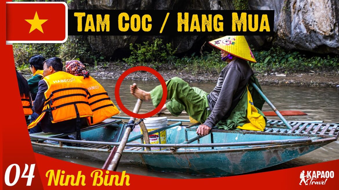 Ils RAMENT vraiment avec LES PIEDS ! (Tam Coc/Hang Mua) VIETNAM