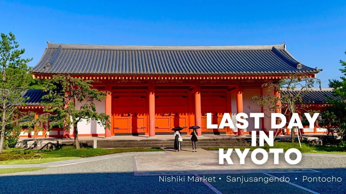 Kyoto's Market Streets, Temple with One Thousand Buddha Statues & 500 Years Old Promenade | Japan