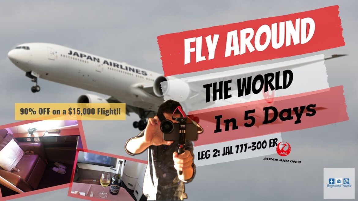 Fly Around the World in 5 Days – 2 | Flight Review: Japan Airlines 777-300ER First Class ORD – HND Fly Around the World in 5 Days - 2 | Flight Review: Japan Airlines 777-300ER First Class ORD - HND