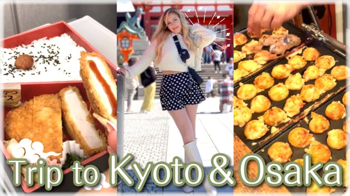 Trip to Kyoto & best Takoyaki in Osaka