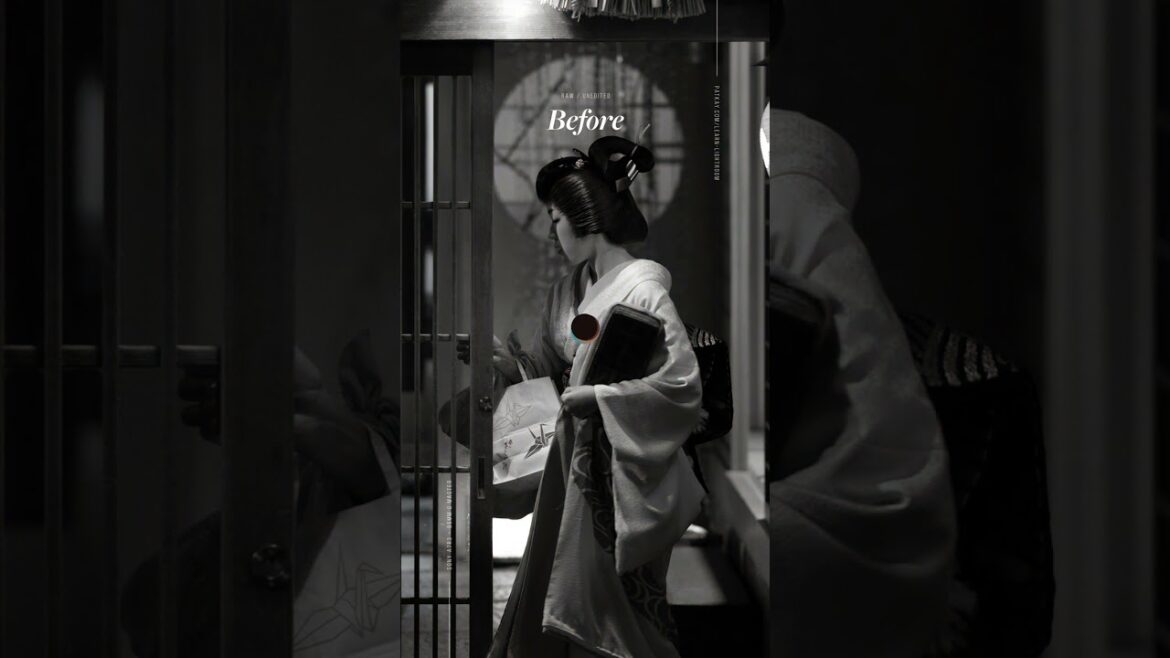Before/After Lightroom Edit #8 – Kyoto Geisha Before/After Lightroom Edit #8 - Kyoto Geisha