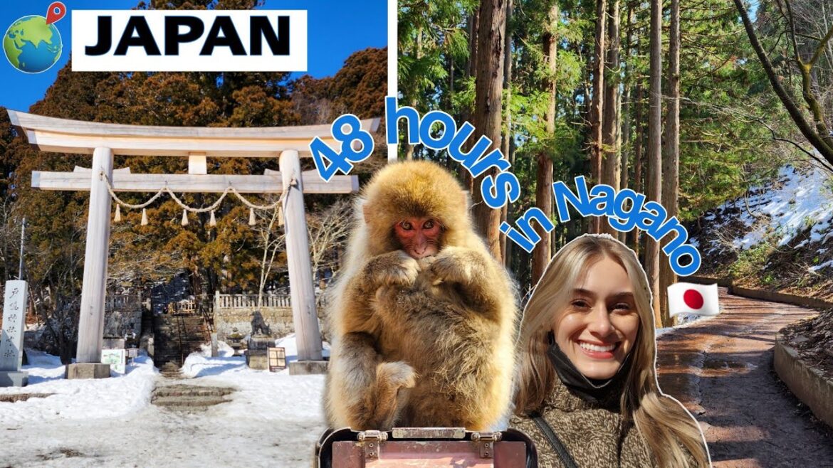 Nagano Vlog | Snow Monkey Park, Zenkō-ji Temple & Togakushi-Jinja