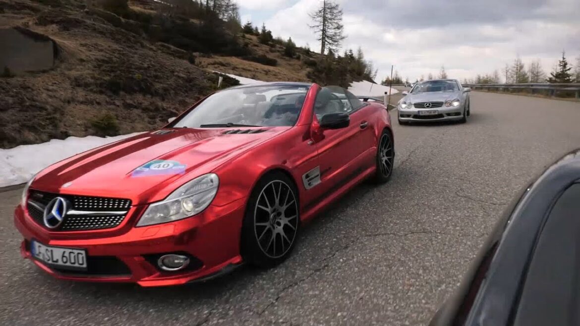 Mercedes Cabrio Treffen 2022 am Glocknerhof, Berg in Drautal – Kärnten