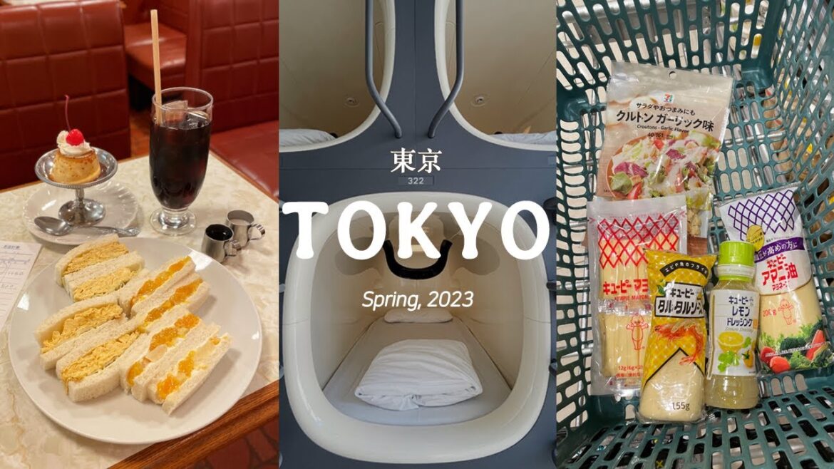 ENG) 도쿄여행 브이로그 :: 야나두혼자갈수있어 혼자떠난 3박4일 일본여행, 도쿄 캡슐호텔, 긴자맛집모음, 일본마트 장보기, 도쿄맛집, 일본 혼여행 브이로그, tokyo vlog