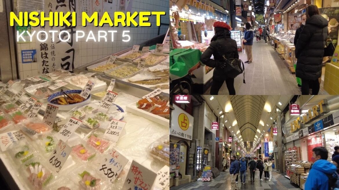 NISHIKI MARKET - KYOTO PART 5 | JAPAN VLOG