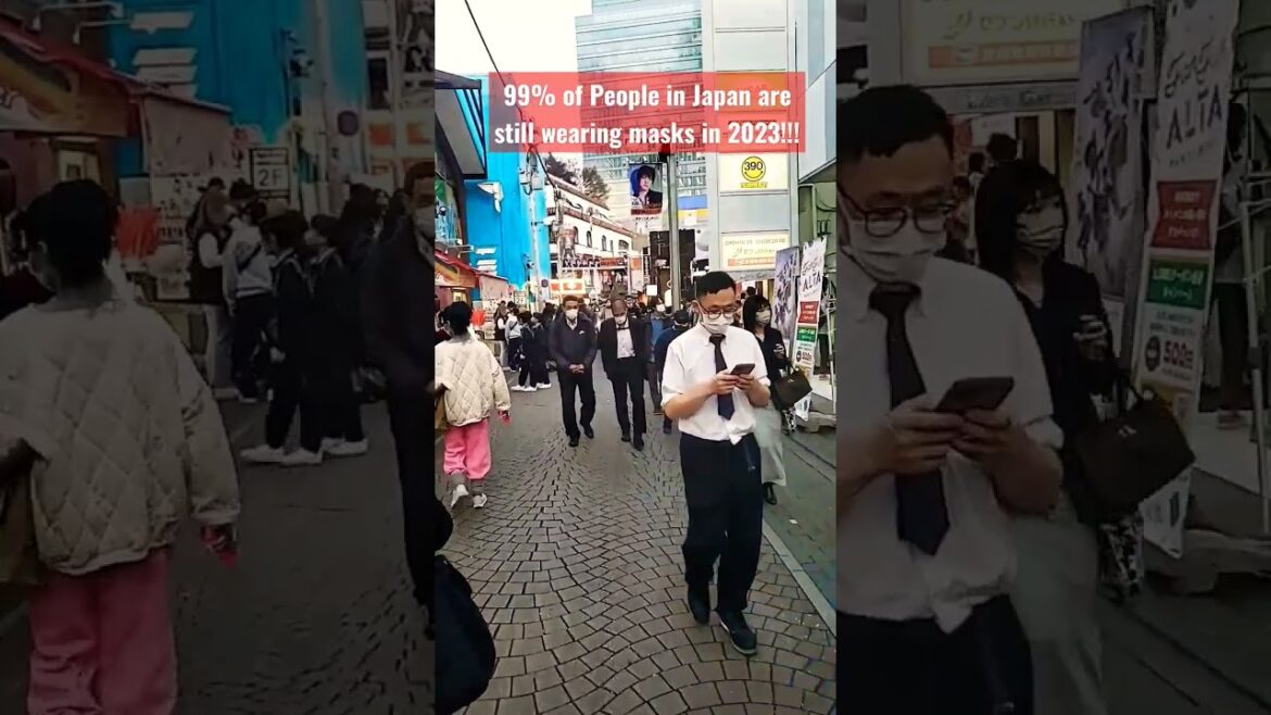 Do you still have to wear mask in Japan? #japantravel #shorts #travel #travelvlog