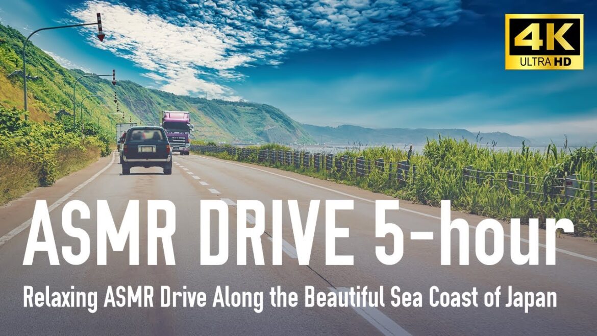 Relaxing ASMR Drive Along the Beautiful Sea Coast of Japan | 5.5 Hours | 4K #asmr #japan #travel Relaxing ASMR Drive Along the Beautiful Sea Coast of Japan | 5.5 Hours | 4K #asmr #japan #travel