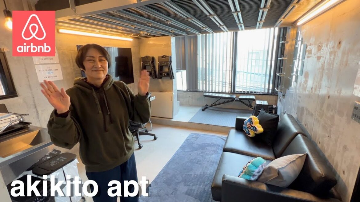 Tokyo Cool airbnb, room tour, perfect for remote work and workouts, airbnb in Tokyo,Japan Tokyo Cool airbnb, room tour, perfect for remote work and workouts, airbnb in Tokyo,Japan