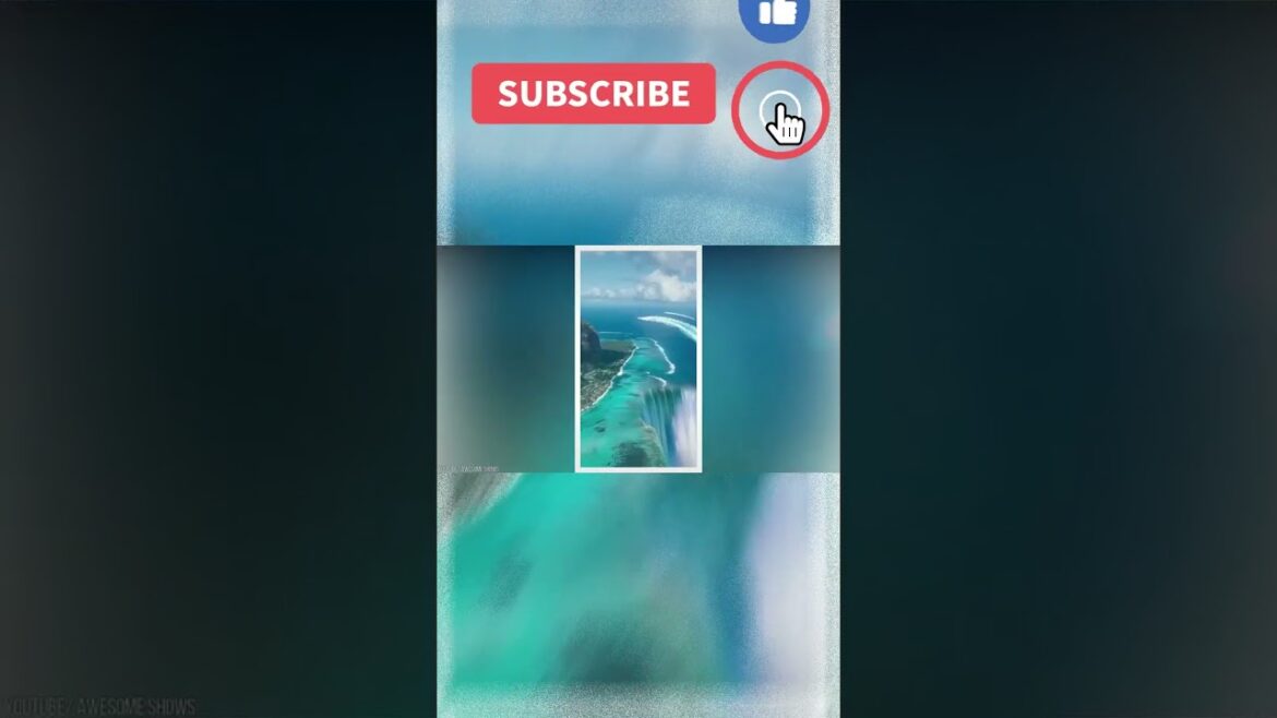 Amazing and Beautiful Places in the World  Natural and Man Made Wonders  Underwater Waterfall