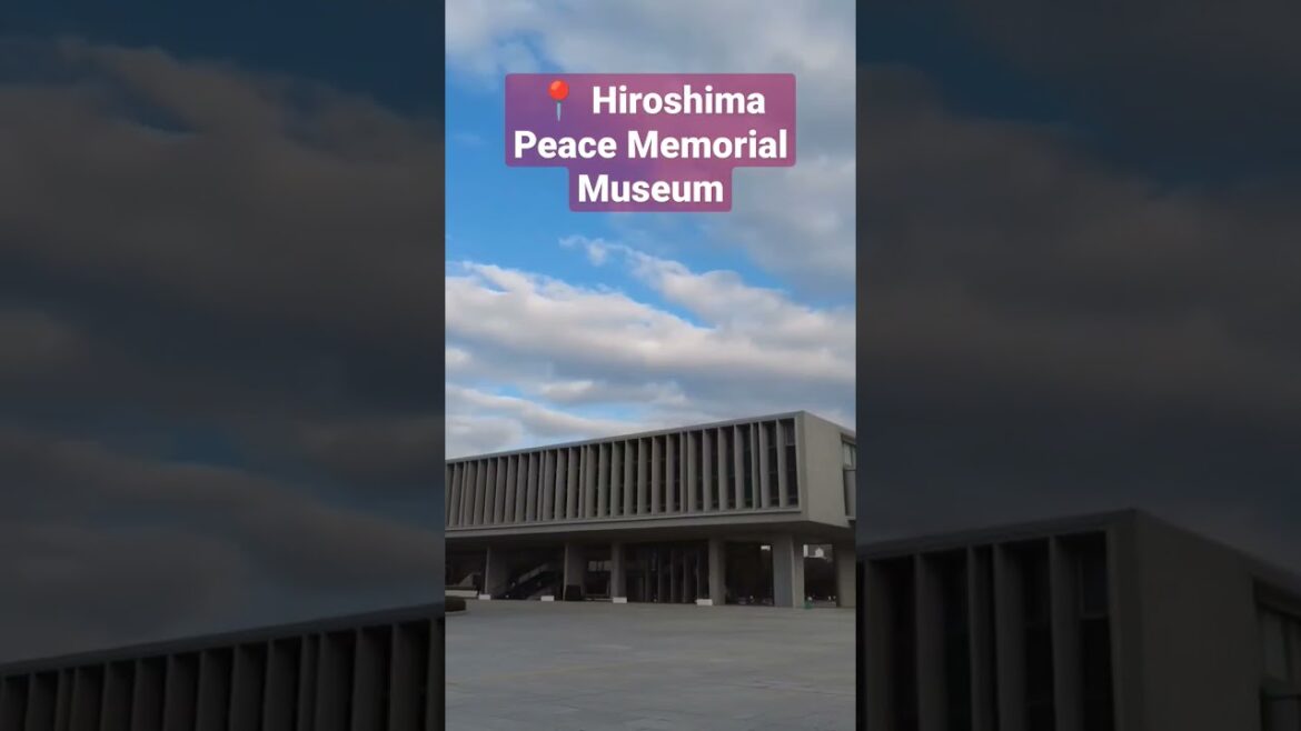 A walk through Hiroshima Peace Memorial Museum #hiroshimatrip #museum #shorts #youtubeshorts