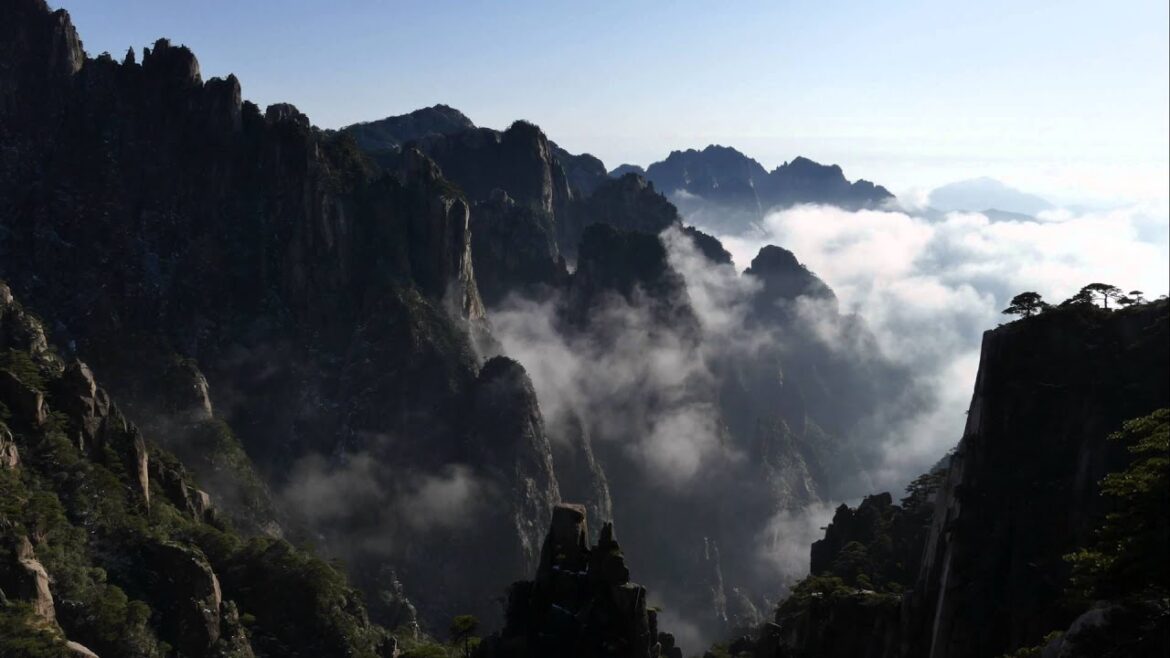 4k 2015 水墨黃山