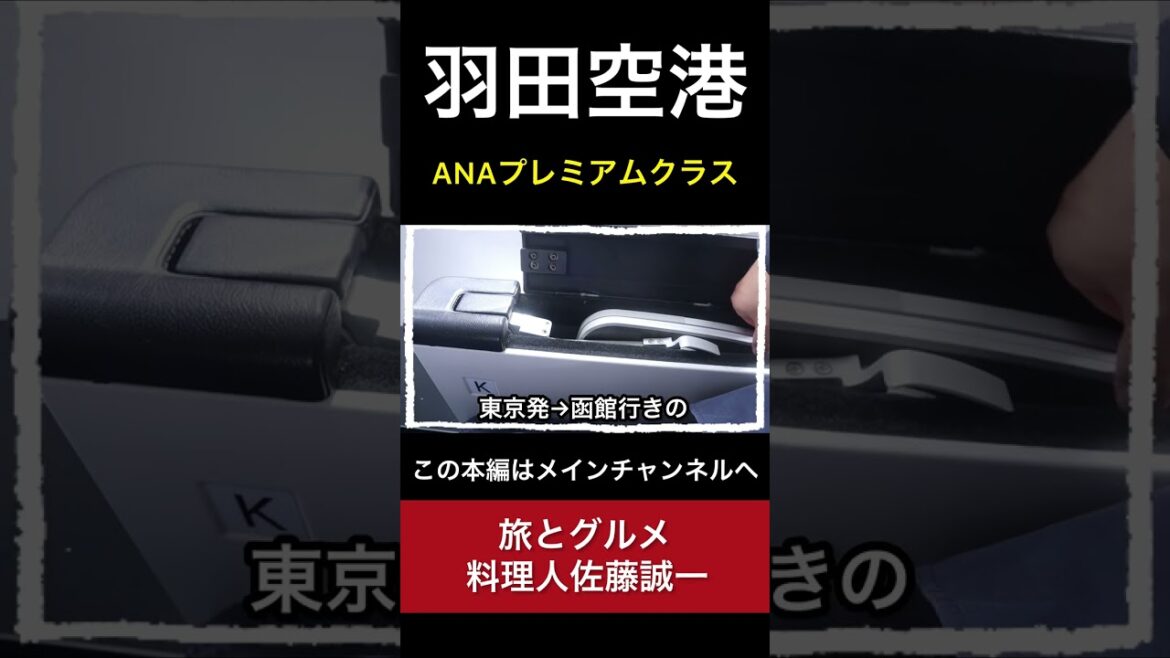 【羽田空港】無料でワインが飲み放題！？ANA プレミアムクラス 知ればもう怖くない #Shorts