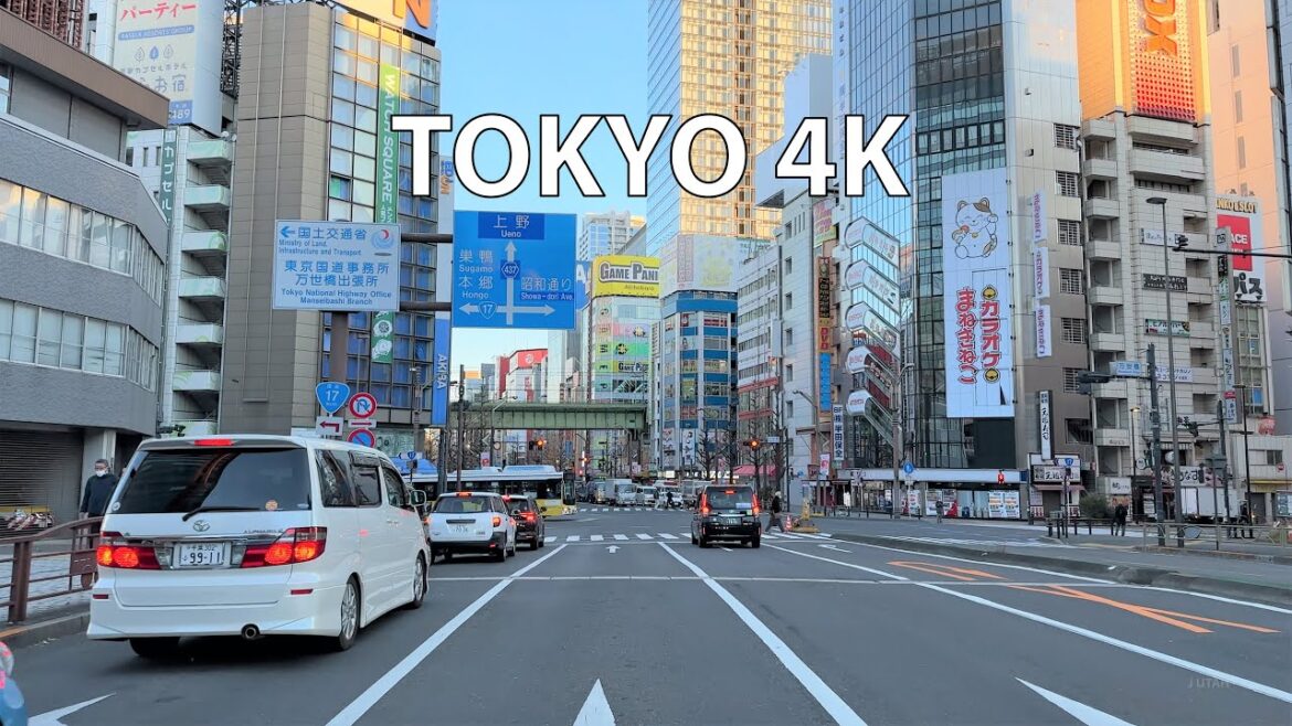 Tokyo 4K – Main Street – Morning Drive Tokyo 4K - Main Street - Morning Drive