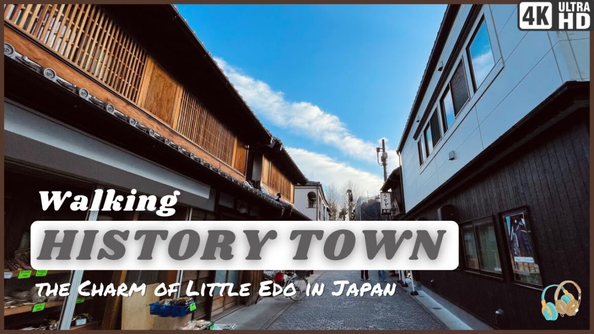 Walking in Kawagoe, the Charm of Little Edo in Saitama, Japan | Relaxing music #31