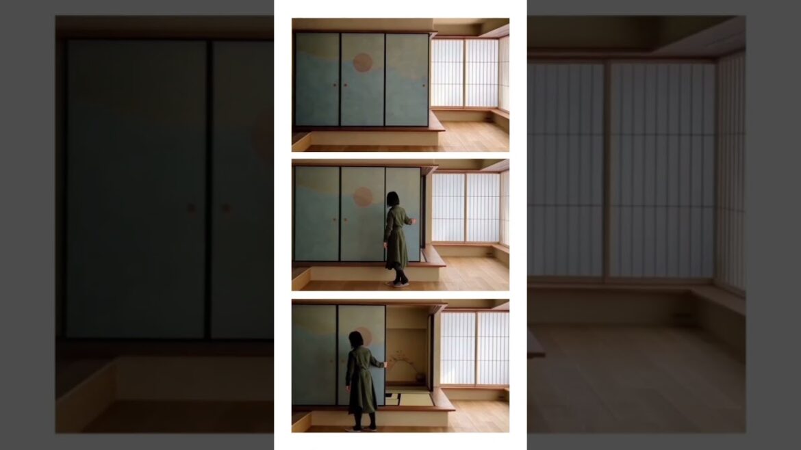 Japanese home design in Tokyo. #shorts