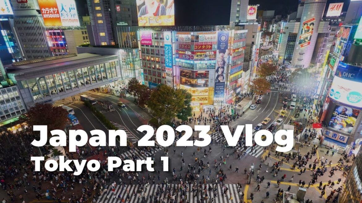 Visiting Japan In 2023 Travel Vlog Montage | Tokyo Part 1