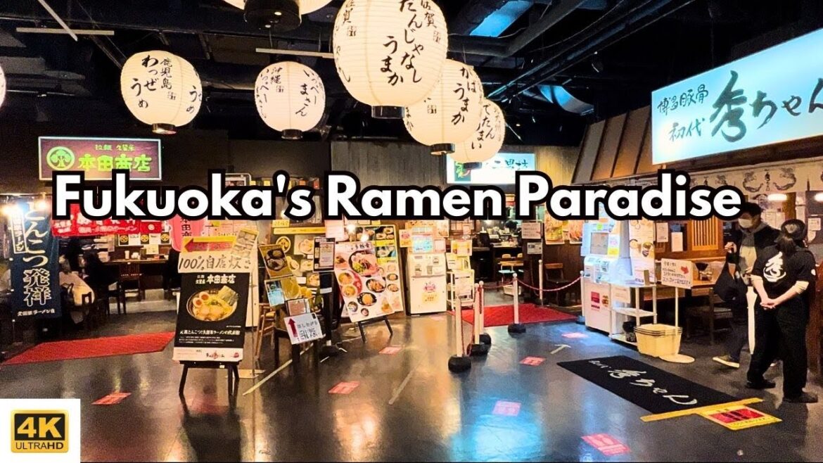The ULTIMATE Ramen Challenge: Experience Hakata Ramen Stadium!