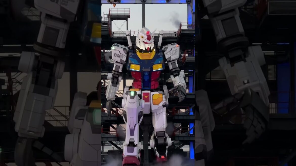 Gundam Dreams Come to Life 💭🤖🎌 #Japan #GundamYokohama #gundam