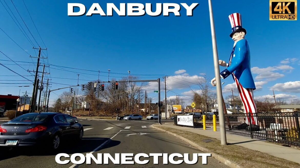 Driving Danbury Connecticut 4K