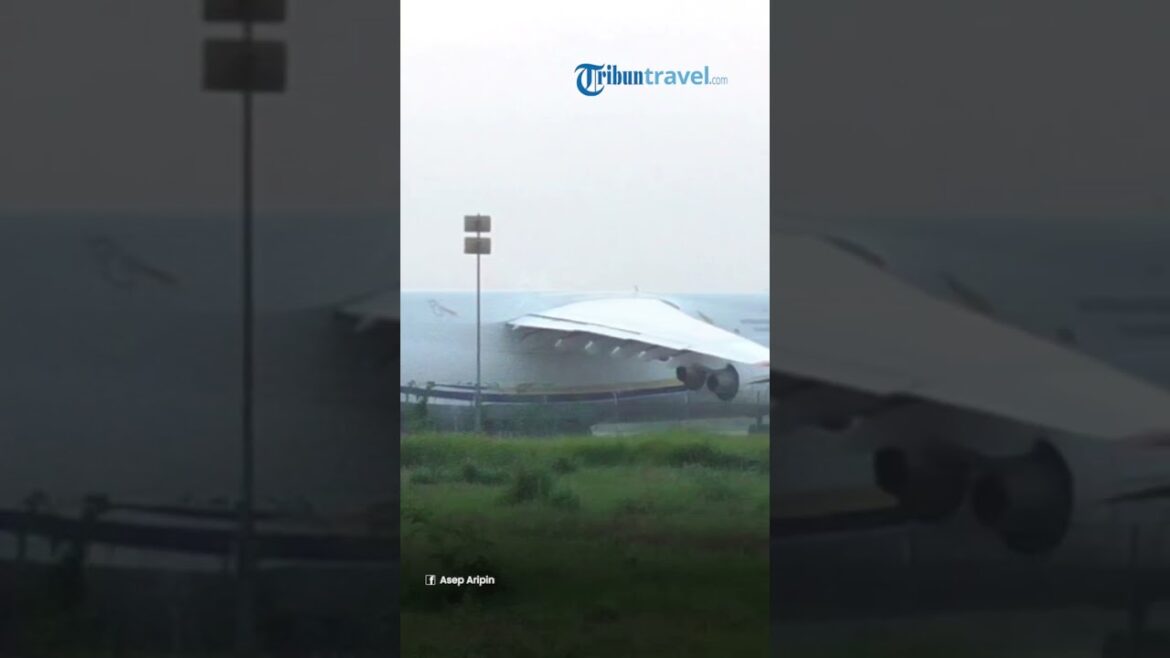 Viral Pesawat Kargo Terbesar di Dunia Berhasil Mendarat dan Lepas Landas di BIJB Kertajati