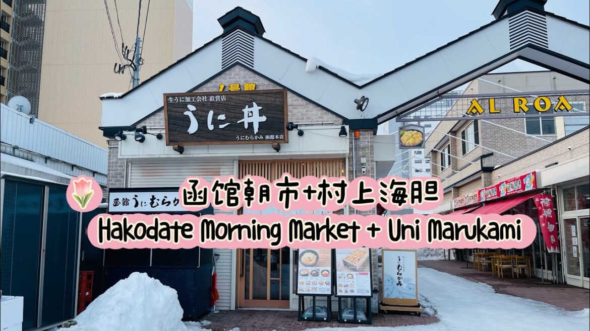函馆朝市+村上海胆 Hakodate Morning Market + Uni Marukami | Travel in Japan