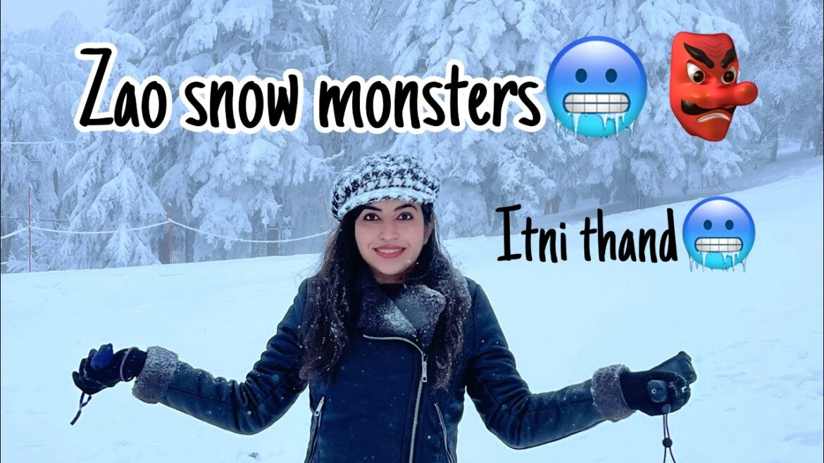 Zao Snow Monsters | Itni jyaada thand 🥶| Yamagata | Zao ski resort | Indian in Japan Zao Snow Monsters | Itni jyaada thand 🥶| Yamagata | Zao ski resort | Indian in Japan