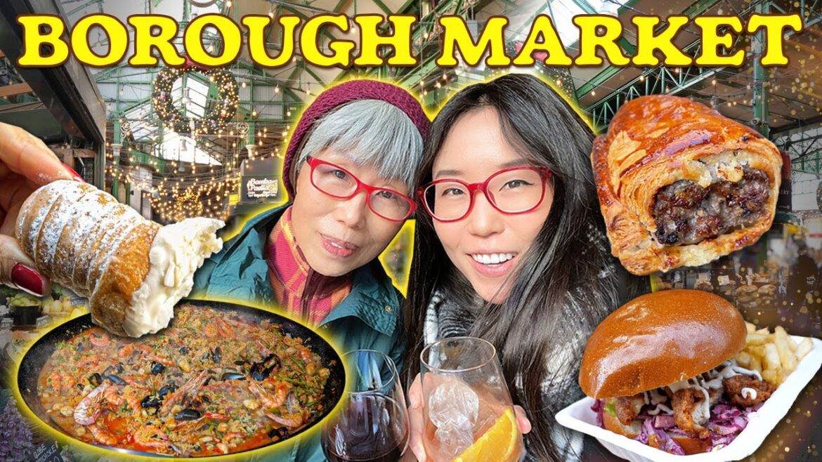Must Eats of London’s BOROUGH MARKET! Delicious Food Tour Must Eats of London's BOROUGH MARKET! Delicious Food Tour