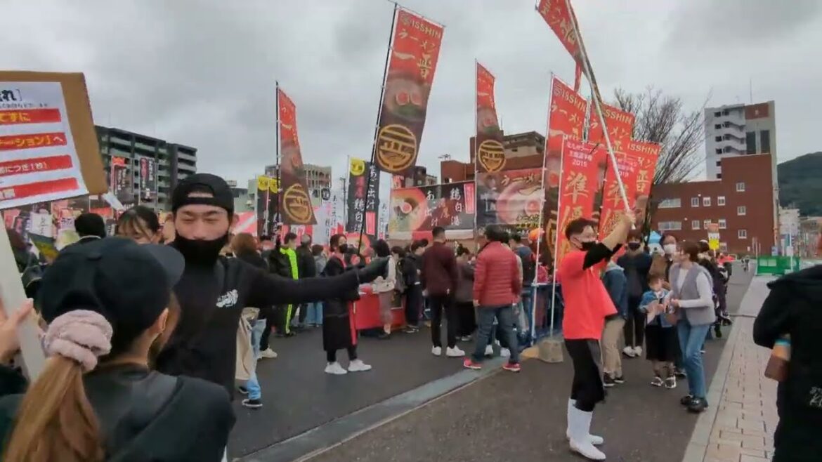 北九州 ラーメン王座選手権 バーチャルツアー Fukuoka Kitakyushu Ramen Battle Walking Tour