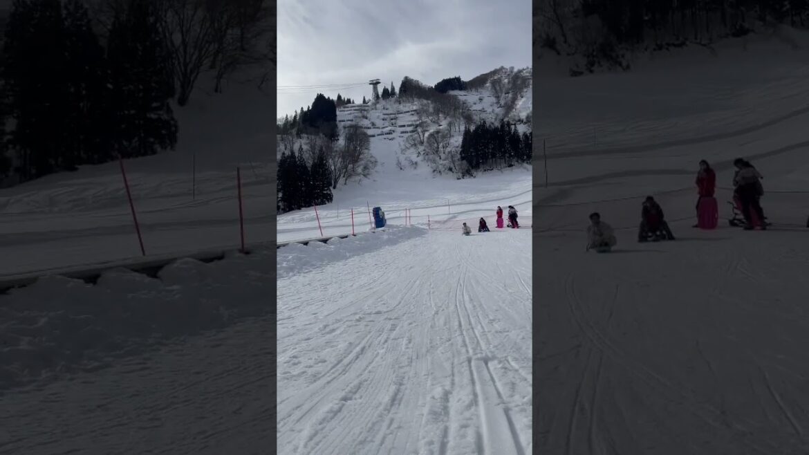 I almost did not make it 😂 #japan #niigata #japansnow #yuzawa #yuzawakogen