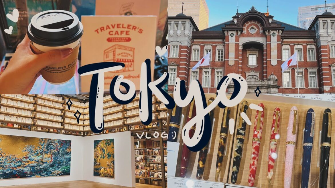 Japan Vlog | Tokyo stationery adventure, train rides, food✒️🍜🚅 | On Jerra's List #travel #stationery