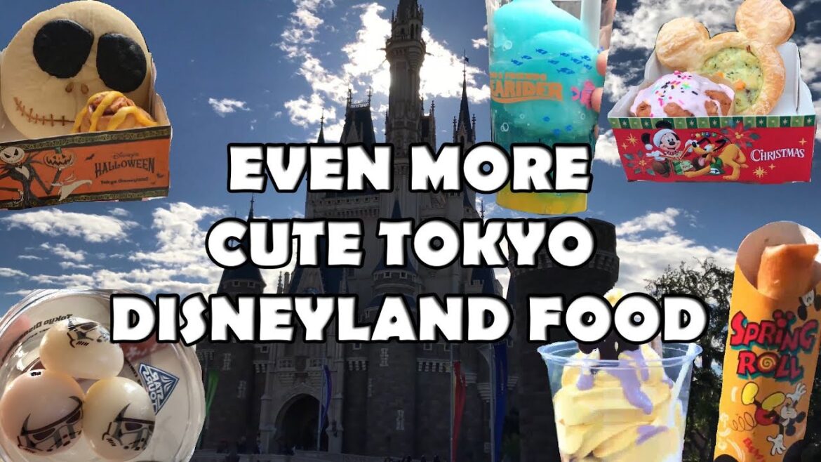 Eating Tokyo Disneyland’s Cute Christmas and Halloween Food Eating Tokyo Disneyland's Cute Christmas and Halloween Food