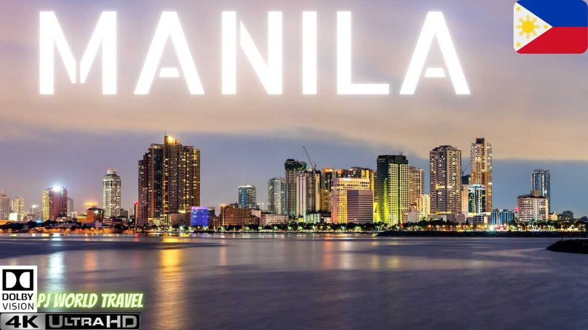 manila, Philippines, 4k ultra hd video by drone manila, Philippines, 4k ultra hd video by drone