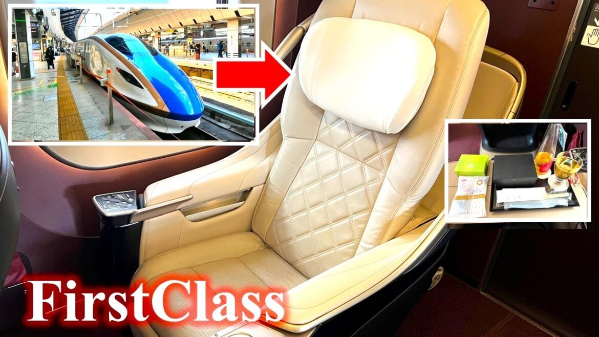 グランクラス北陸新幹線かがやき乗車記🚅東京駅ラウンジ・車内サービスと食事・金沢駅到着まで｜Japan's First Class Bullet Train "GranClass".