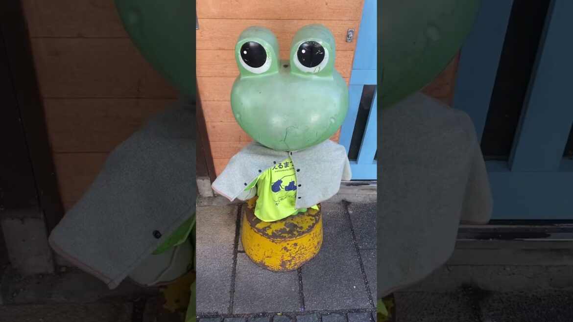 Calle de las ranas en Matsumoto (Japón) 🎌 Calle de las ranas en Matsumoto (Japón) 🎌