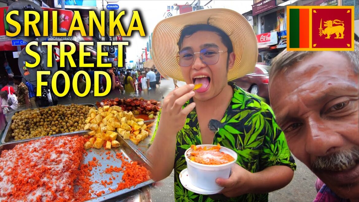 FIRST TIME EATING SRILANKAN STREET FOOD IN COLOMBO