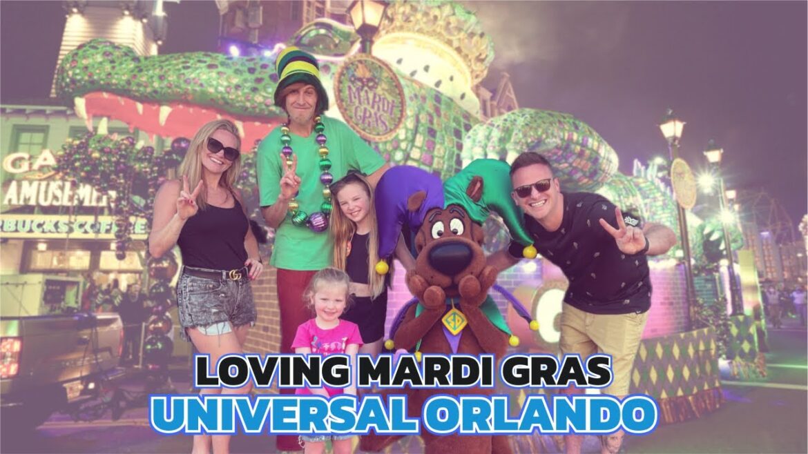 Mardi Gras at Universal Studios | Hard Rock Cafe | Orlando 23 Day 4