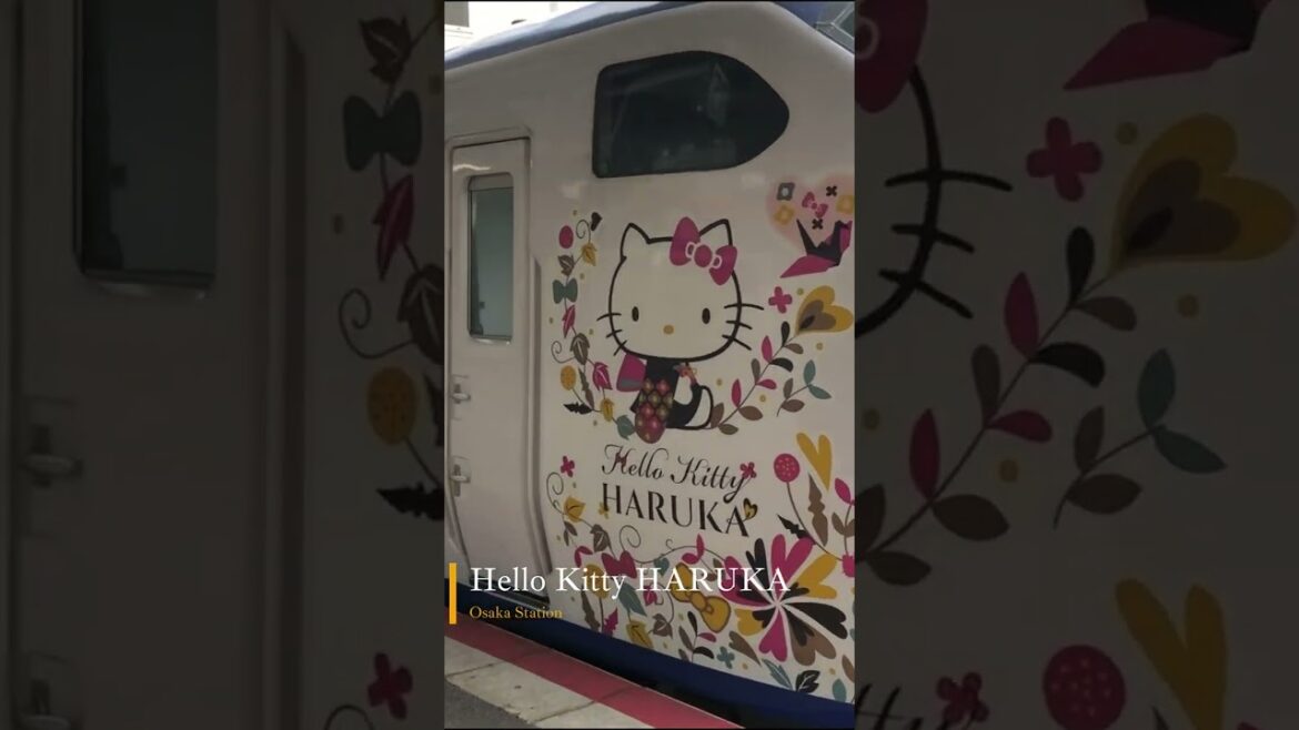 Hello Kitty Train Osaka Japan