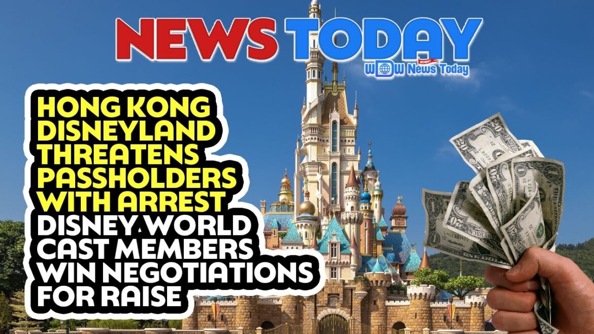 Hong Kong Disneyland Threatens Passholders with Arrest, Cast Members Win Negotiations for Raise Hong Kong Disneyland Threatens Passholders with Arrest, Cast Members Win Negotiations for Raise