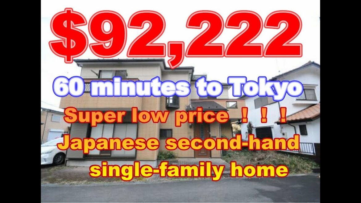 Housing Prices,Low-cost Japanese second-hand one-family house with new interior decoration