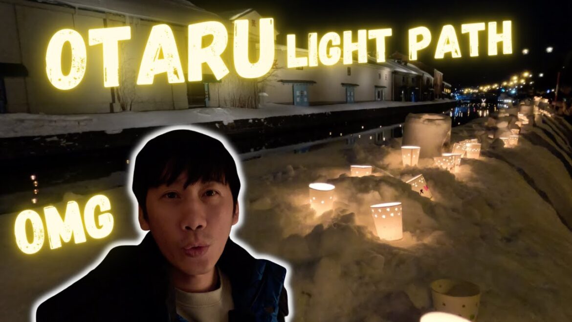 เที่ยวญี่ปุ่น ขับรถไปเล่น Snowboard Kiroro | เที่ยวงาน Otaru light path 2023