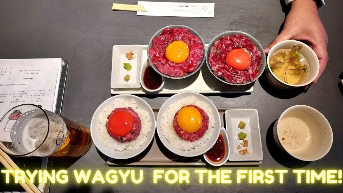 TRYING WAGYU FOR THE FIRST TIME | NOVA NAC