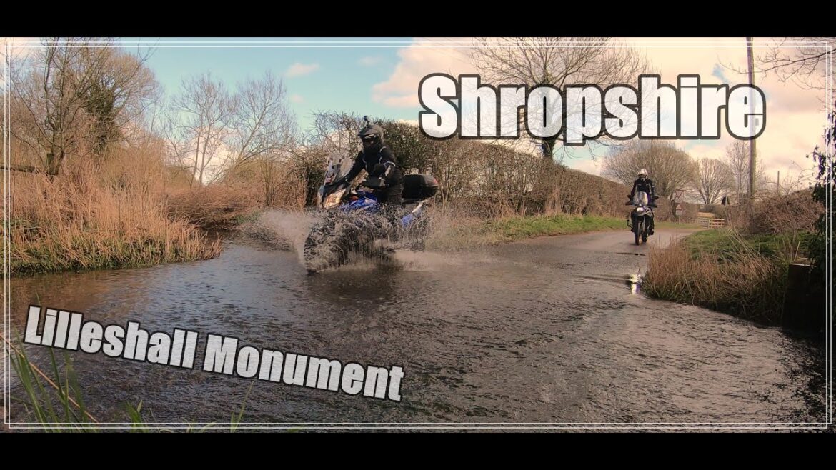 Taking a Suzuki V strom on the Short Saturday ride to Lilleshall