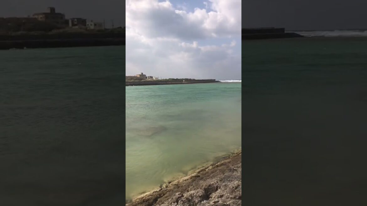 Okinawa sunabe beach #shorts #okinawa #travel