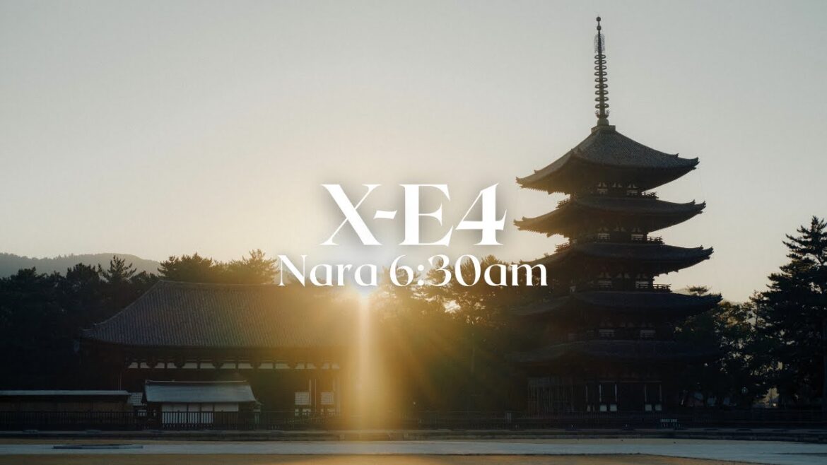 FUJIFILM X-E4 Relaxing Photography POV in Japan