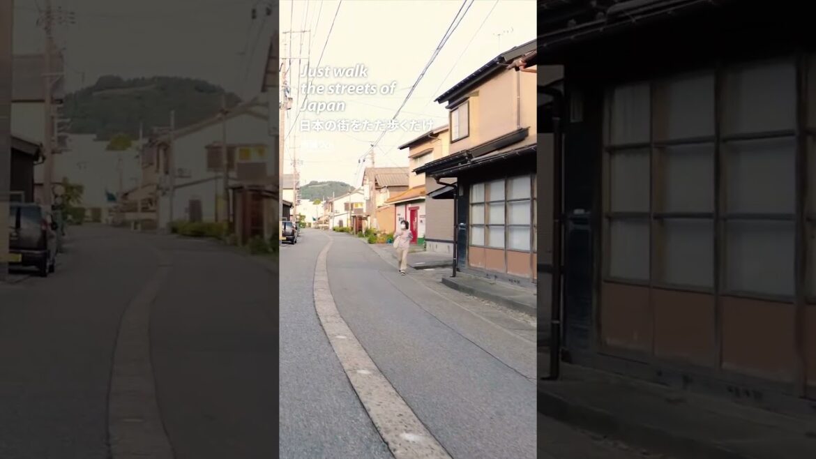 Niigata: Murakami Station (村上駅) - Japan Walking Tour #shorts #shortsvideo