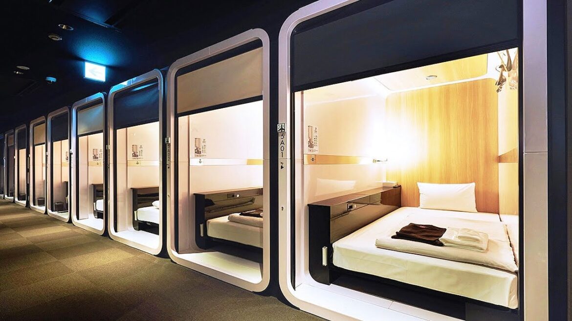 Stay in business class at a luxury capsule hotel in Tokyo 😴💸 FIRST CABIN Stay in business class at a luxury capsule hotel in Tokyo 😴💸 FIRST CABIN