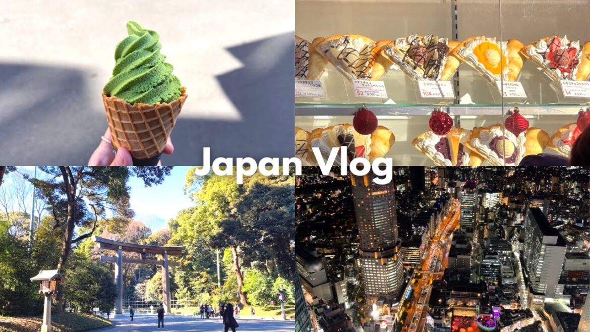 Japan Vlog 🇯🇵 Tsukiji Market, Yoyogi Park, Meiji Shrine, Harajuku & Shibuya Sky