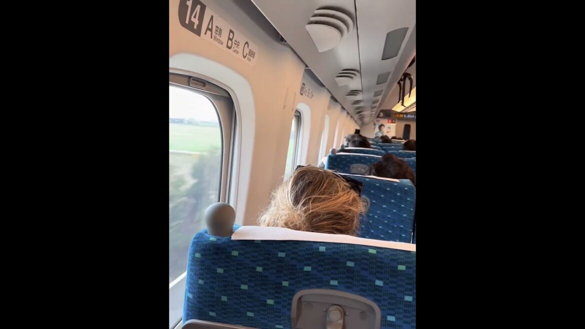 Sanyo Shinkansen to Hiroshima #shorts #travel #trains